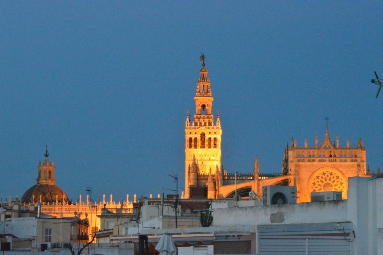 Homeyseville-Amazing Penthouse Giralda Views 8 Pax, Parking Optional Zewnętrze zdjęcie